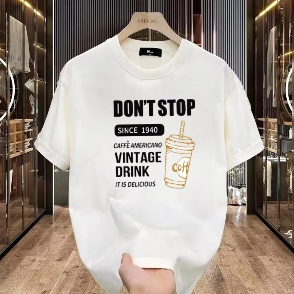

2025 Men's T-Shirt Comfy Cotton Vibrant Graphics Summer Casual T-Shirt Graphic Printed T-Shirt Fashion Casual T-Shirt