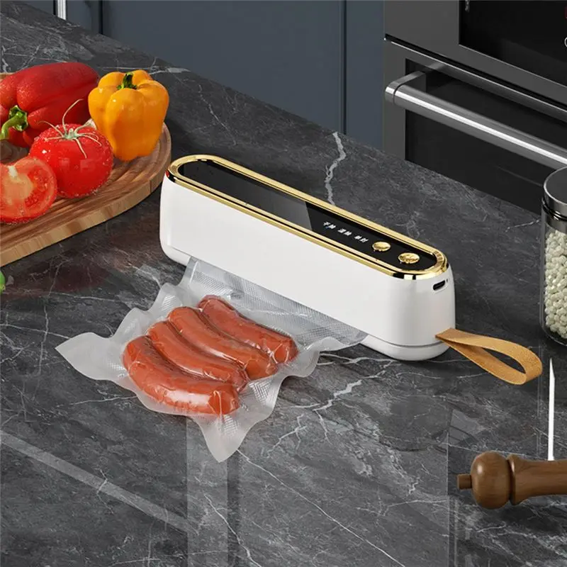 A74E-Wireless Vacuum Sealer Household Small Portable Food Packaging Plastic Sealer Vacuum Packaging Machine