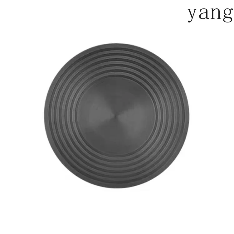 LMM anti-burning black gas stove heat transfer sheet pot bottom thawing household heat conducting pot pad