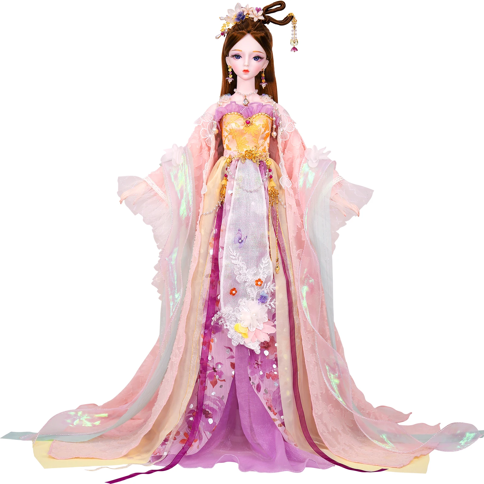 

Dream Fairy 1/3 Doll BJD 62cm green fairy Ball Jointed body Chinese mythological figures with Clothes Shoes Makeup for Girls