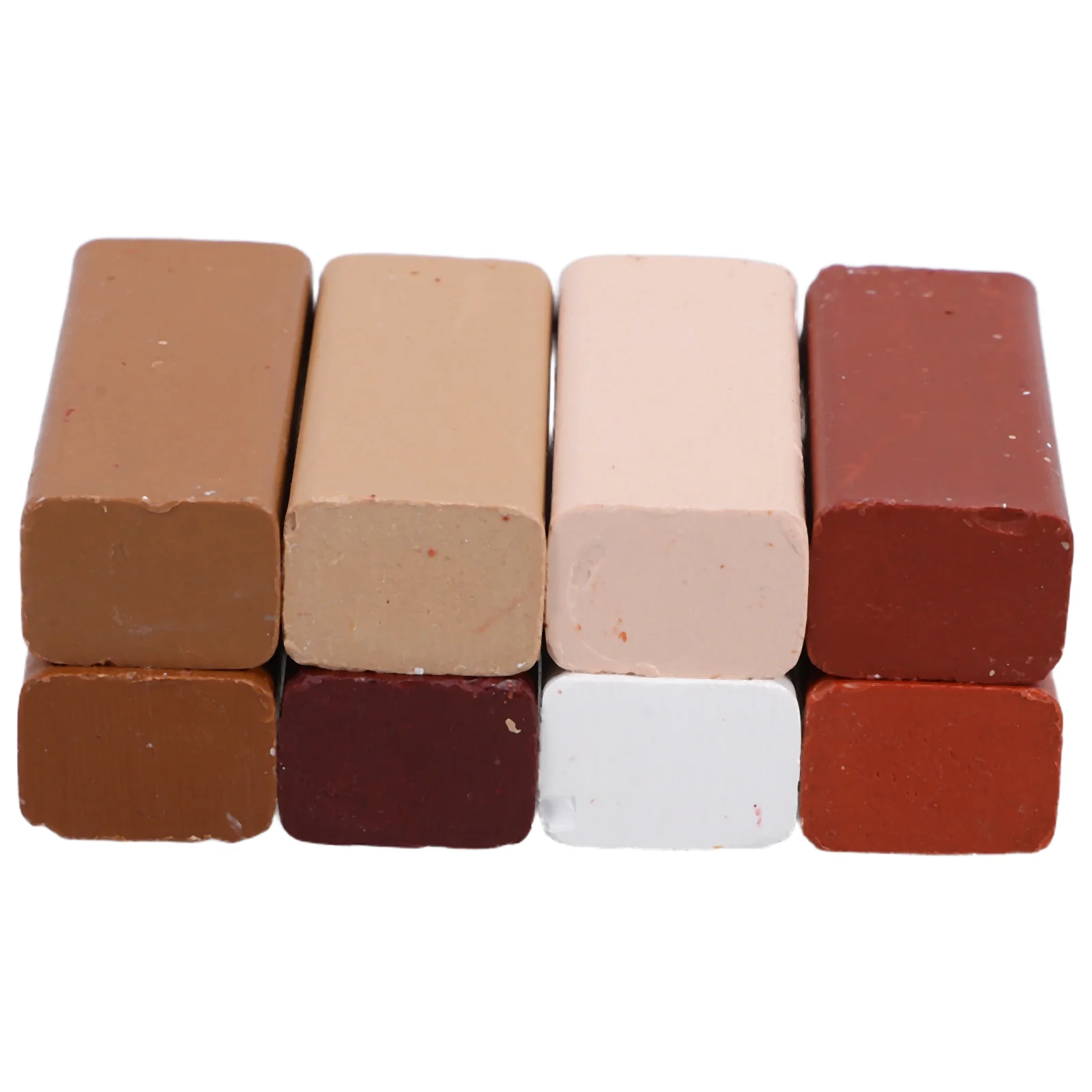 8pcs Wood Filler Sticks Wood Wax Crayons For Repairing Scuffs Scratches Cracks Nail Holes On Furniture Floors Tables Cabinets