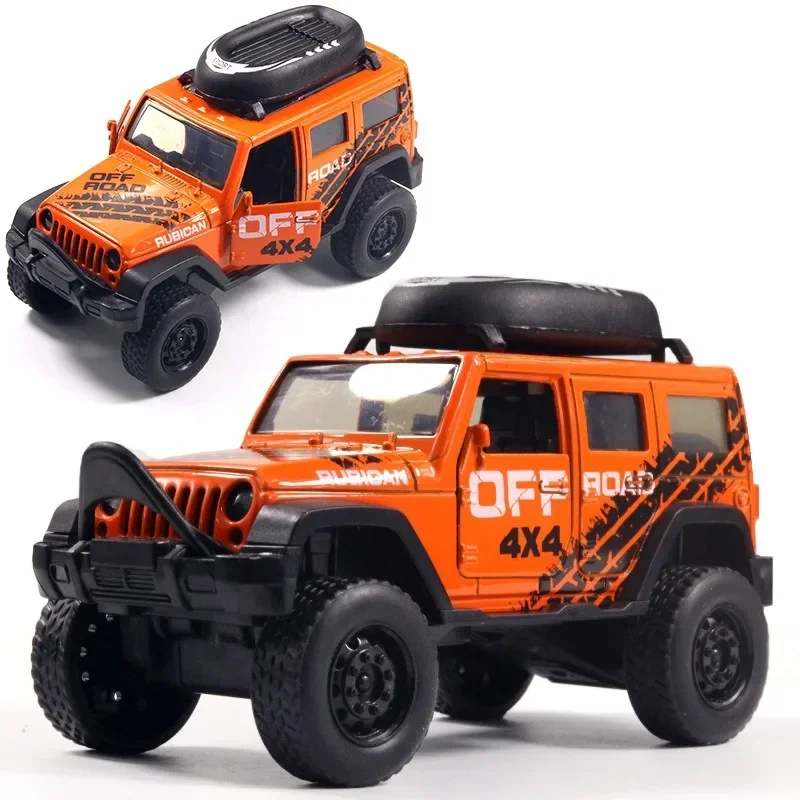 1:43 Alloy Car Model Diecast Metal Toy Off-road Vehicles Car Model Simulation Pull Back Car Toys Boy Gifts Random Style