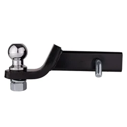 2 Inch Towbar Tongue Ball Mount With Towball And Hitch Pin RV Parts Car Camper Accessories Caravan Components