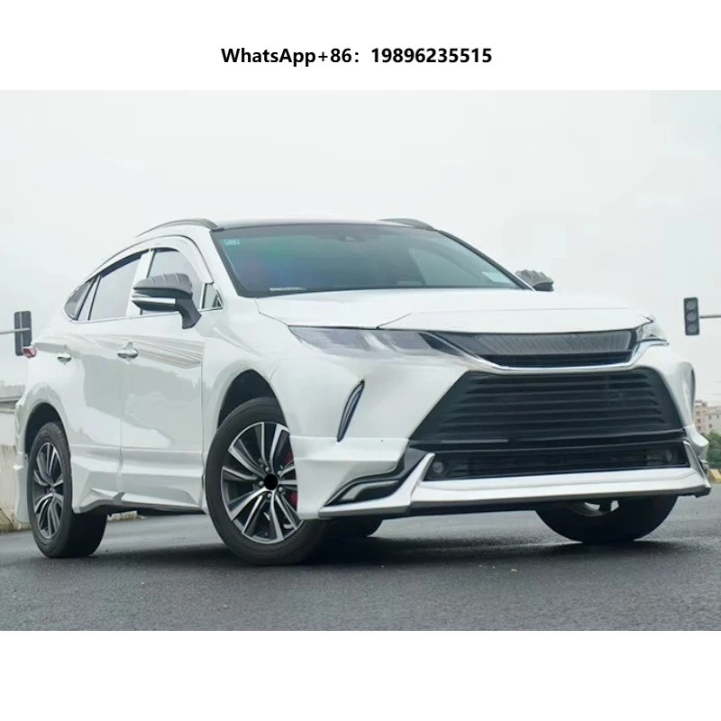New Design Material Car Bumpers Front Lip Rear Lip Side Skirts for Harrier Car Bodykit