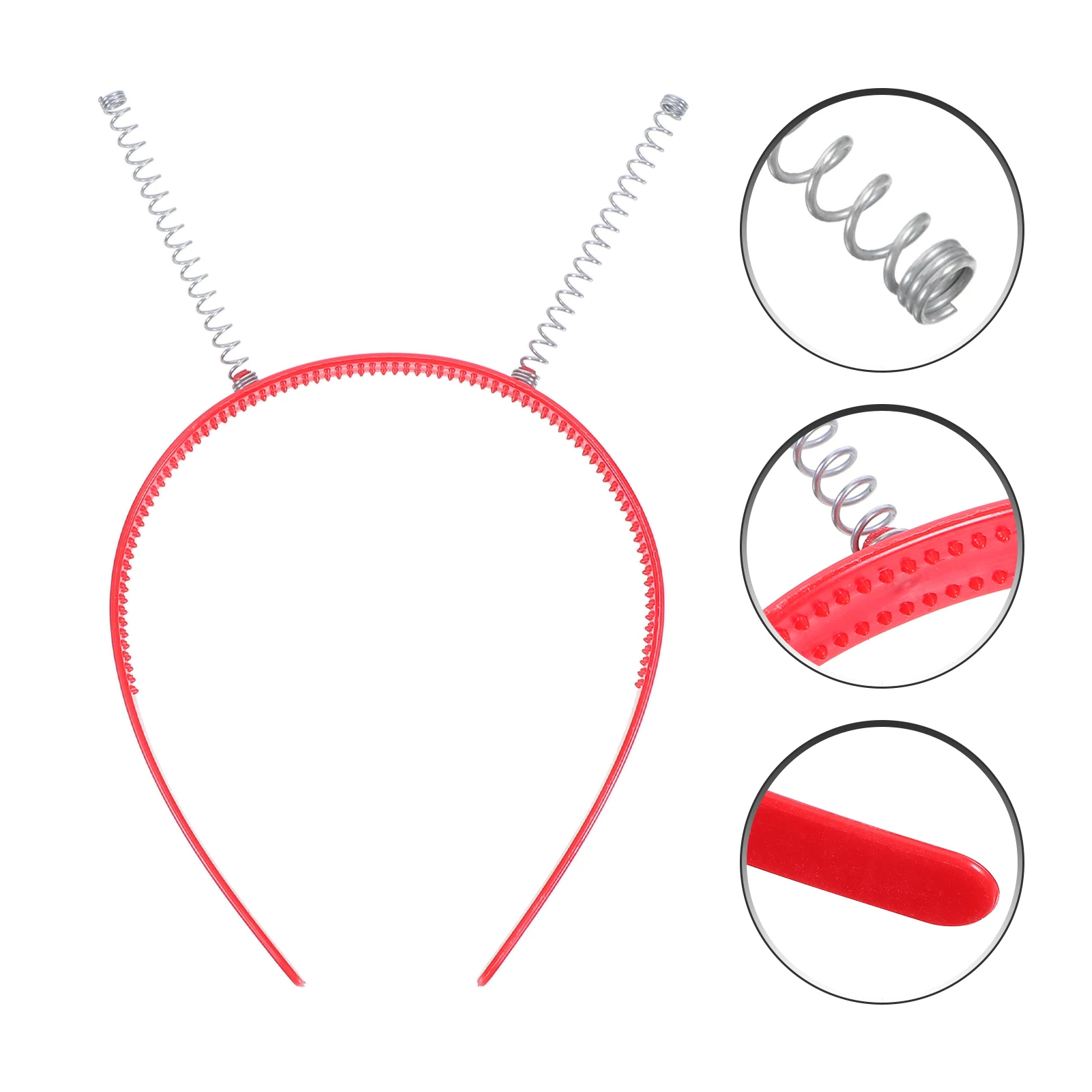 

20pcs Antenna Headbands Diy Spring Decorative Hair Hoops For Women Party Craft Elastic Stylish Lightweight Versatile