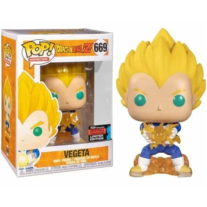 Funko POP Dragon Ball SUPER SAIYAN VEGETA 154 #   MAJIN VEGETA 862 445 VEGETA 669 676 758 10 814 156 713 figuras en miniatura de vinilo Juguetes