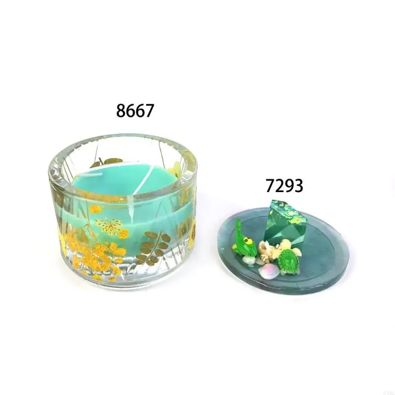 

R3MC Flower Planter Dropping Crystal Mold Silicone Mould for DIY Enthusiasts