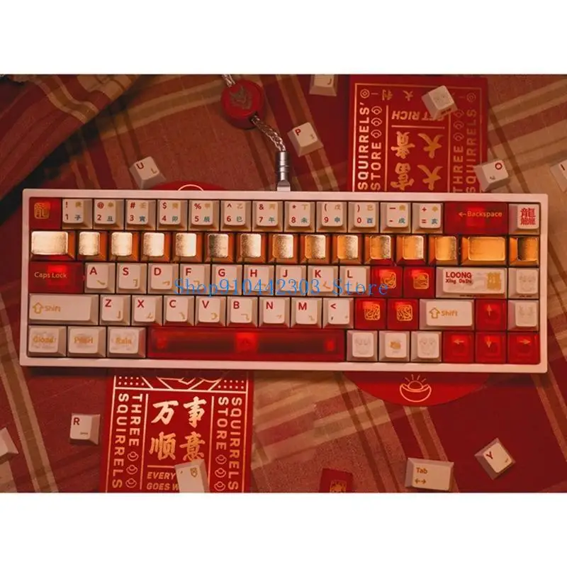 

L4MD Металлические колпачки для клавиш из цинкового сплава для механических клавиатур, набор из 15 предметов, макет Row и