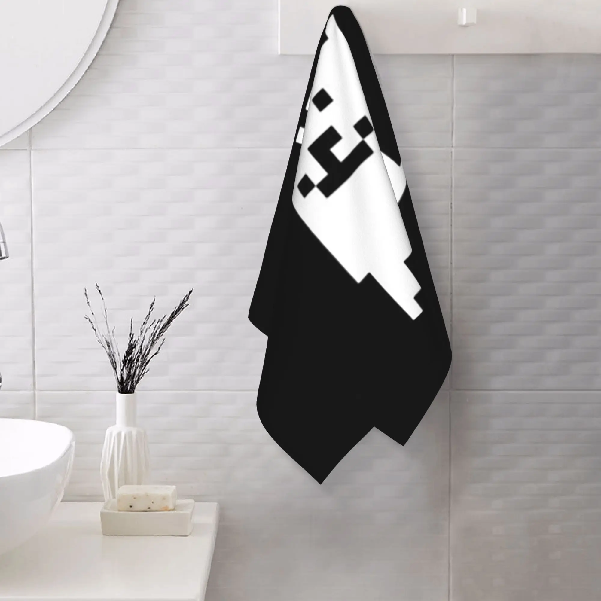 Custom Undertale Annoying Dog Soft Face Towel Quick Dry Pool Bath Cotton Towels Absorbent