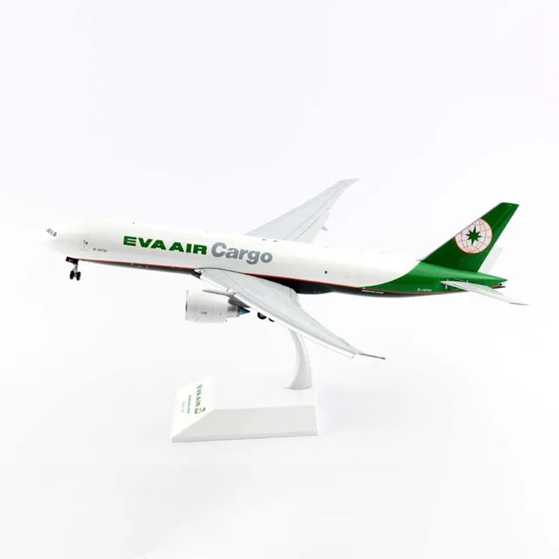 

Eva Air B777-200F Civil Aviation Airliner Alloy & Plastic Model 1:200 Scale Diecast Toy Gift Collection Simulation Display