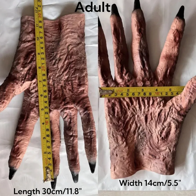 Rotting غيبوبة العظام الأيدي الاطفال هالوين الرعب غيبوبة الأيدي الهيكل العظمي قفازات الوحش الأيدي مخيف الكبار هالوين تأثيري الدعائم