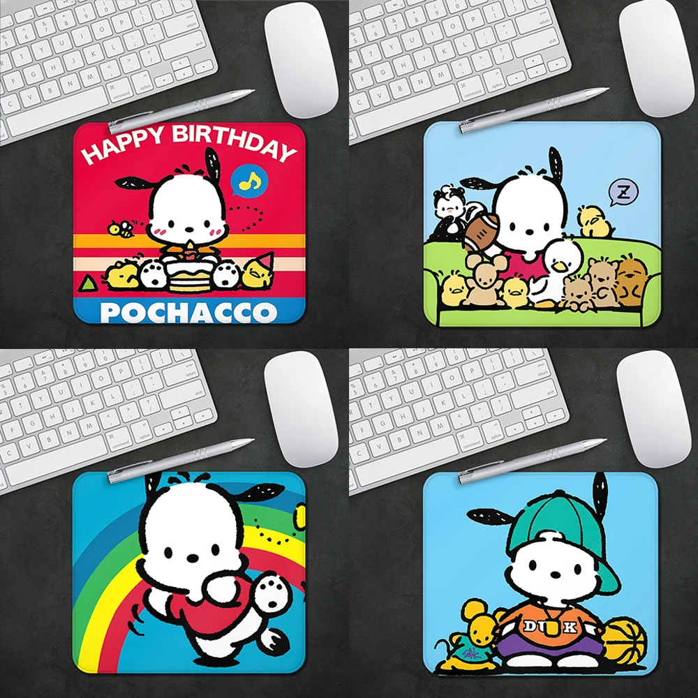 Cartoon Pochaccos cute Gaming Mouse Pad XS Small Mousepad For PC Gamer Desktop Decoration Office Mouse Mat Deskmat Rug