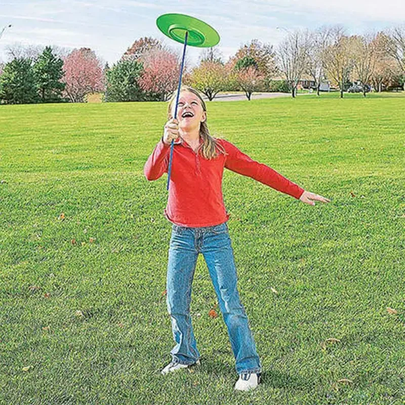 6X Spinning Plates & Sticks Set, Circus Juggling Game, Balance Skills Toy, Performance Props