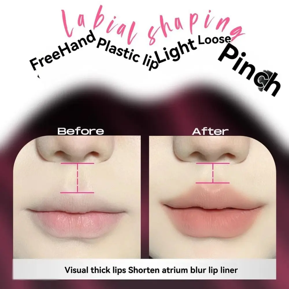 Nieuwe Waterdichte Matte Lipliner Potlood Overzicht Lip Vorm Langdurige Lippenstift Potlood Hydraterende Mollige Lippen Fluwelen Lip Liner Pen