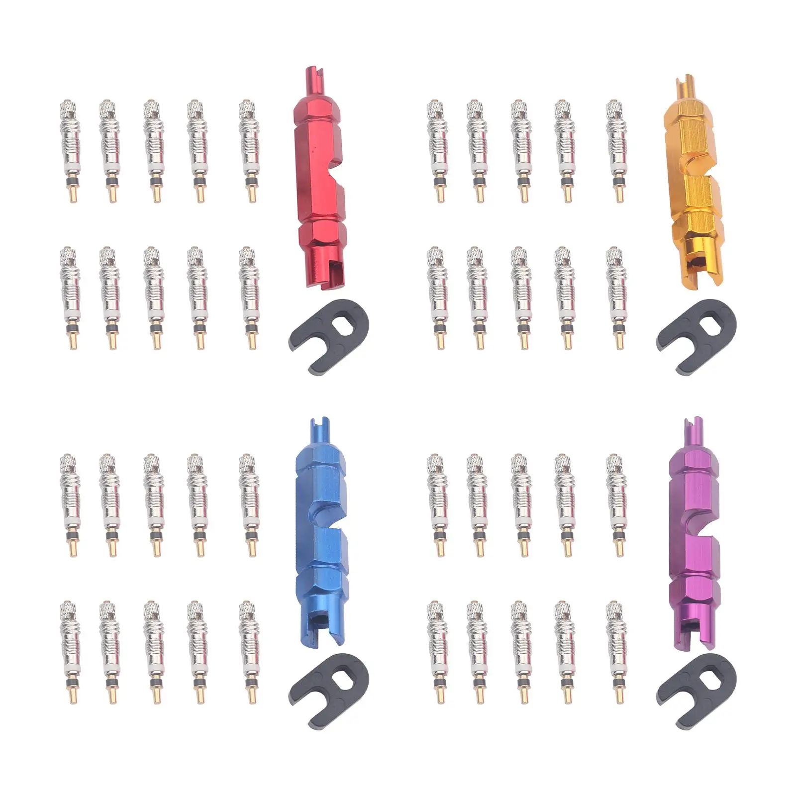 

Инструмент для удаления сердечника клапана велосипеда, высокопроизводительный, легкая установка, 10 шт, латунные сердечники клапана, сменные инструменты для ремонта сердечника клапана