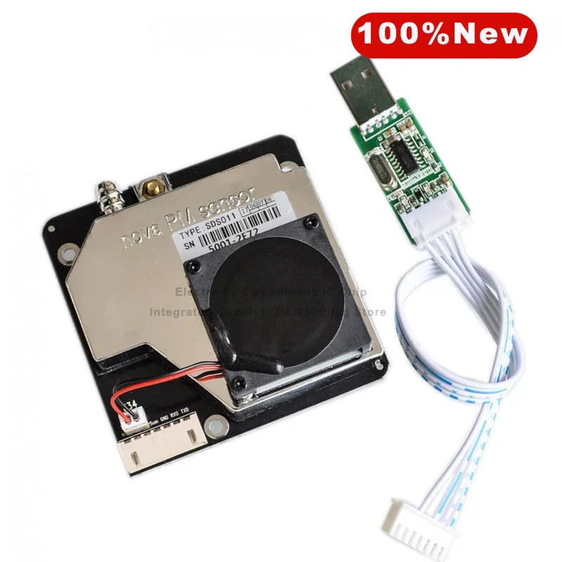 Высокоточный лазерный датчик PM2.5 SDS011 Модуль обнаружения качества PMAir Супер пыль Цифровой выход