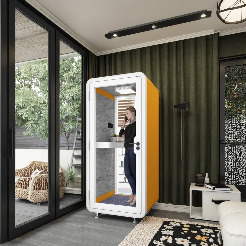 Portable sound booth conference soundproof practice room composite soundproof room