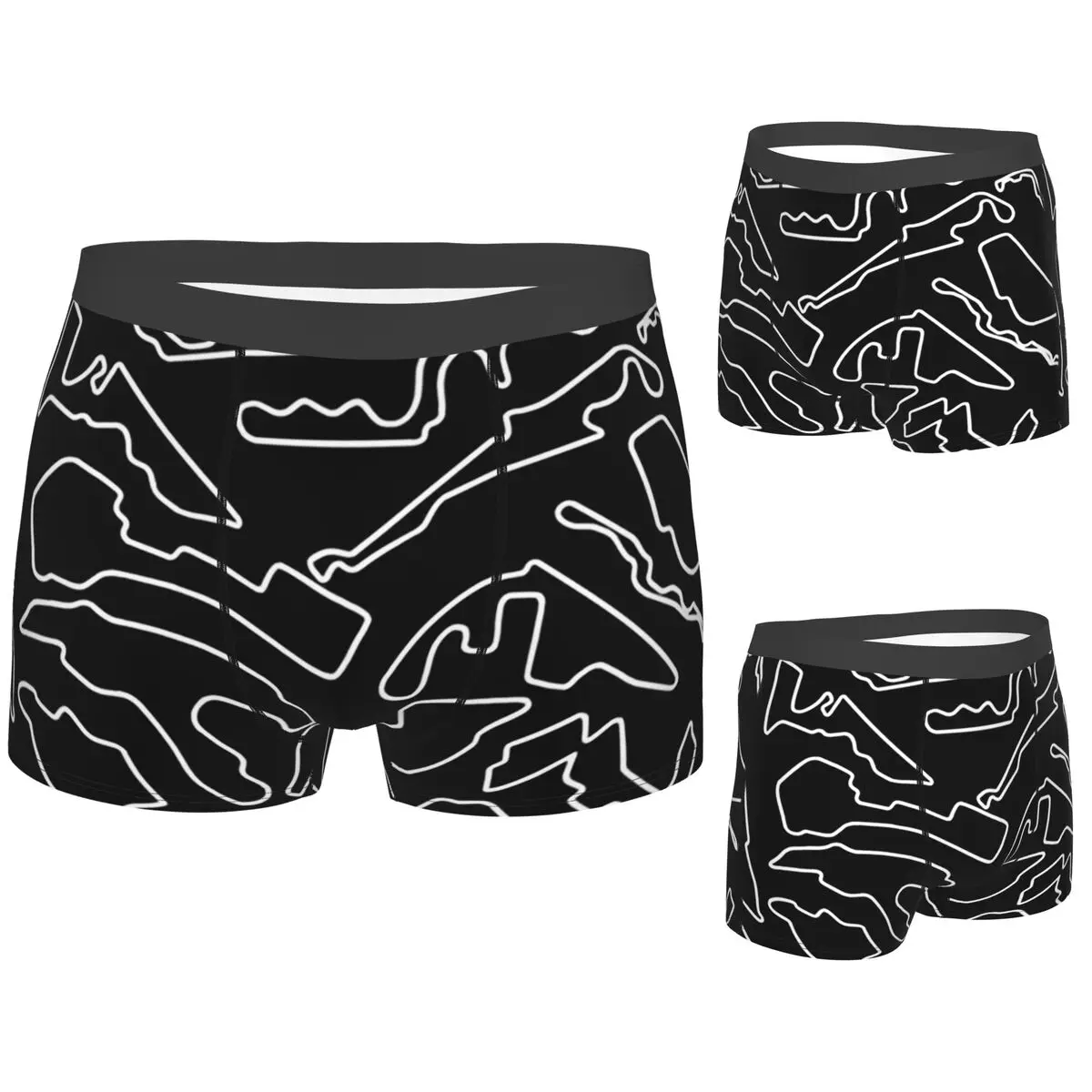 

Boxer Underpants Shorts F1 2023 Tracks Panties Men Soft Underwear for Homme Man Boyfriend Gifts