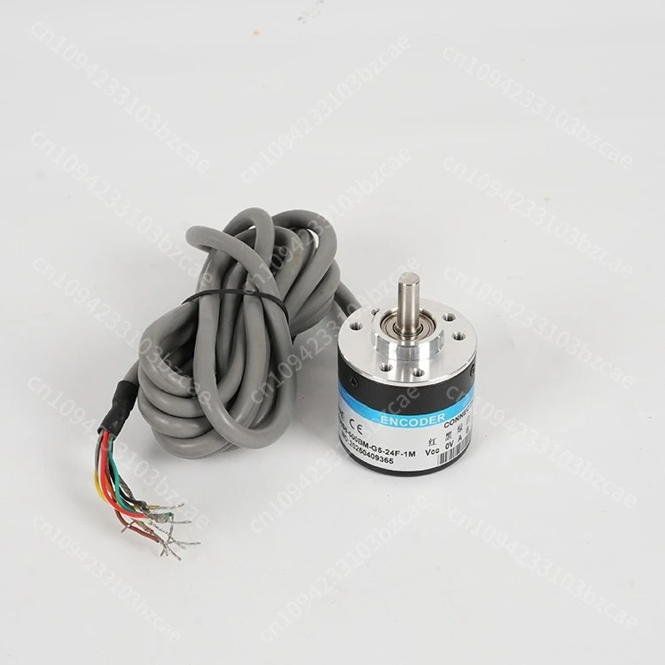 Encoder rotativo ottico ad alta precisione personalizzato R38S6-600BM-G5-24F-1M per apparecchiature automatizzate