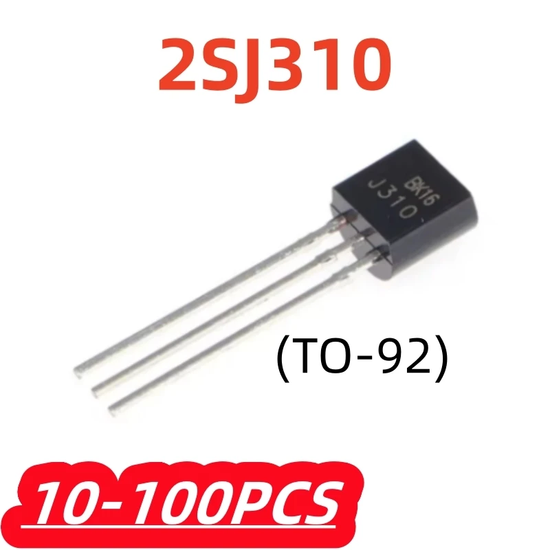 10/100PCS J310 TO-92 2SJ310 BJT Fet Tube DIP 24mA -25V N-Channel Audio Amplifier Transistor Bipolar Junction Field Effect Mosfet