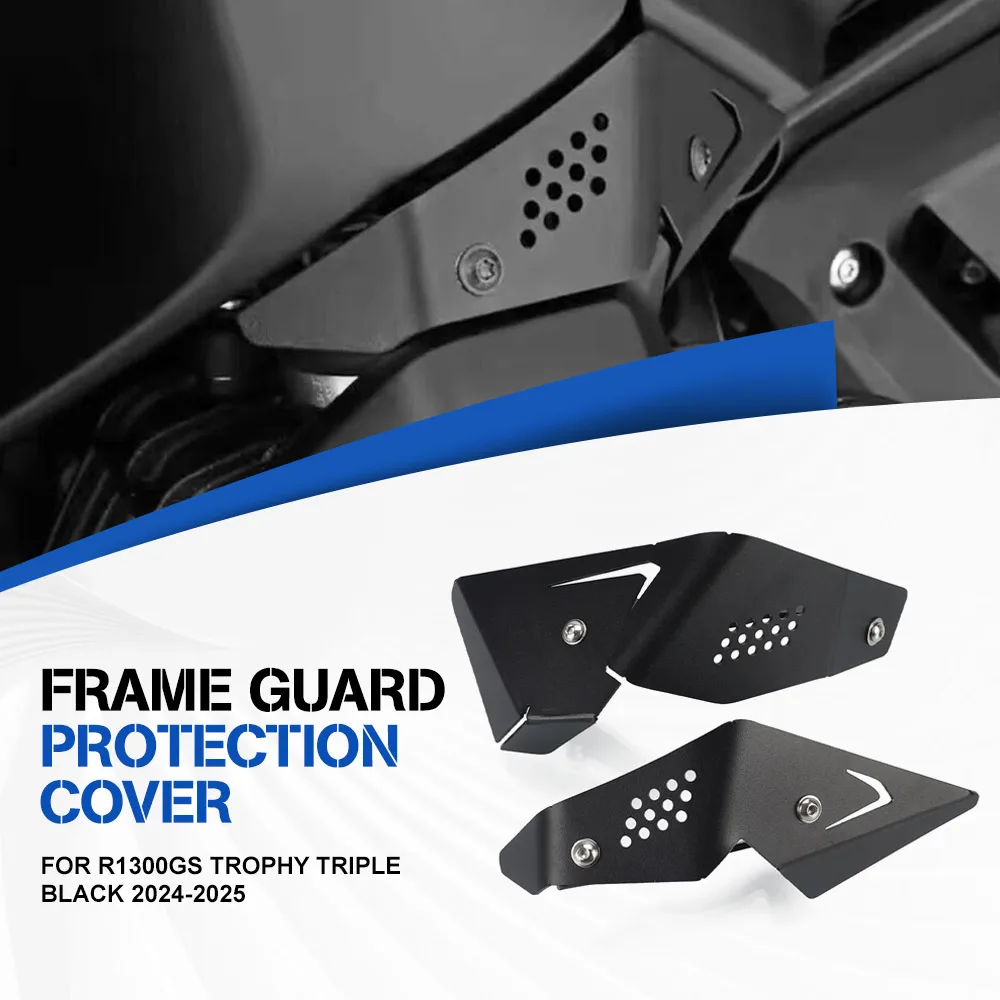 

R 1300GS R1300 GS Frame Guard Protection Cover For BMW R1300GS Trophy Triple Black 2024-2025 Throttle Body Guard Cover Protector