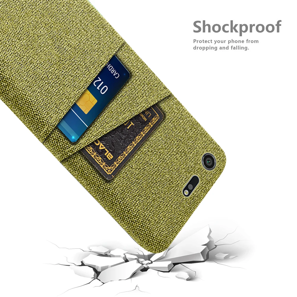 Luksusowe, materiałowe etui na telefon do Sony Xperia XZ Premium, etui z podwójną kartą, G8141, G8142, 5,46" — zdjęcie 6