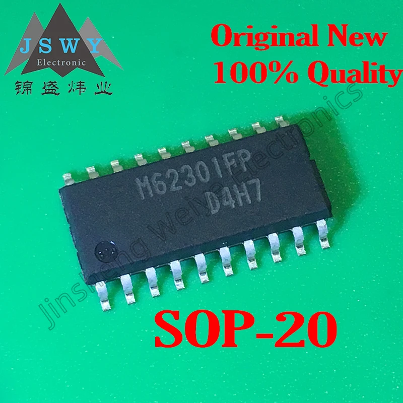 5 ~ 10PCS M62301FP M62301 SMD SOP20 analógico-para-digital conversor de chip Frete grátis em estoque original 100% novo