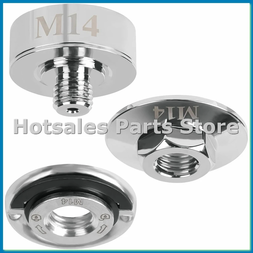 X-Lock Adapter Grinder Adapter Kit to M14 and 5/8inch Thread Angle Grinder Adapter for Cutting Discs and Sanding Discs-A57M