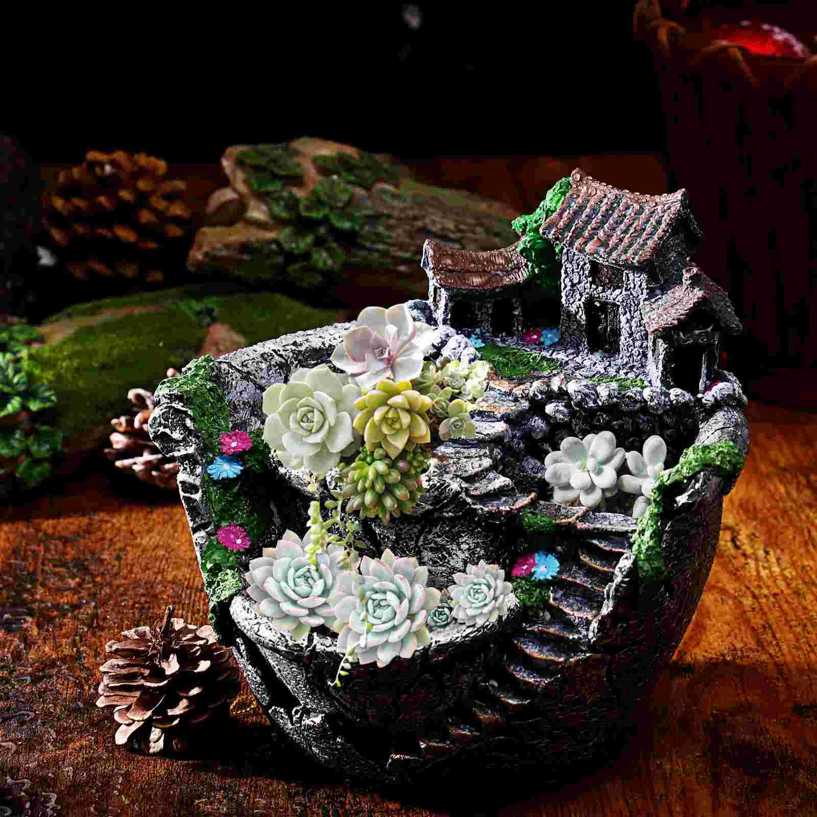 

Household Indoor Plant Pots Artificial Plants Flowers Micro Landscape Decoration