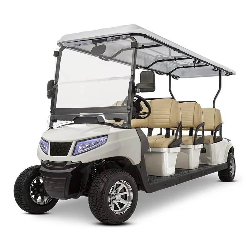 Multi-Purpose Golf Cart 6 Seats for Resort/Campus/Factory Transport