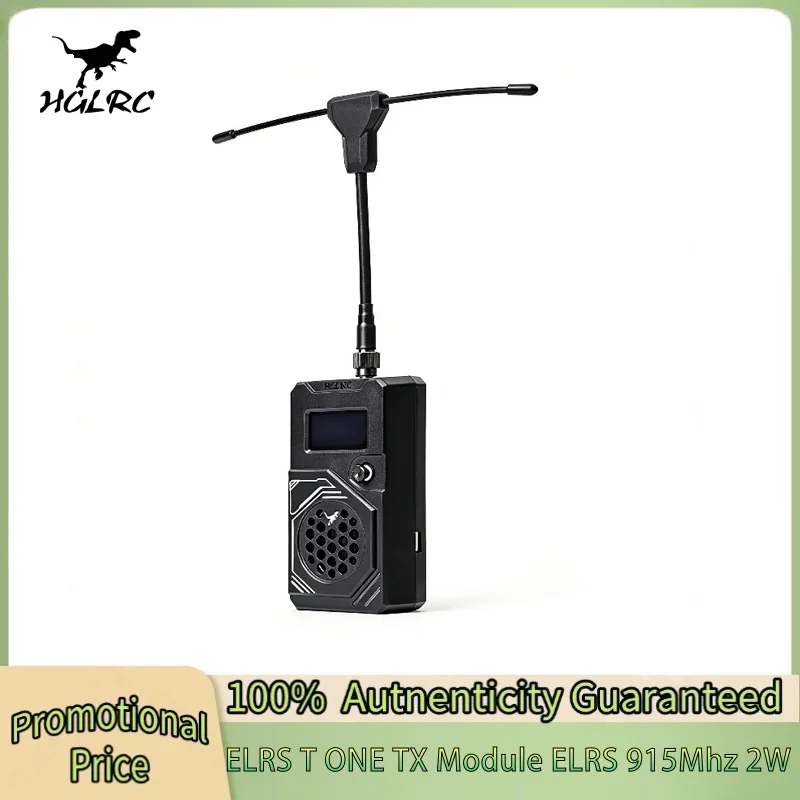 

HGLRC T ONE TX Module ELRS 915Mhz 2W High Power 868-915MHz FCC 3-6S Wide Transmission Distance for FPV Long Range Racing Drone