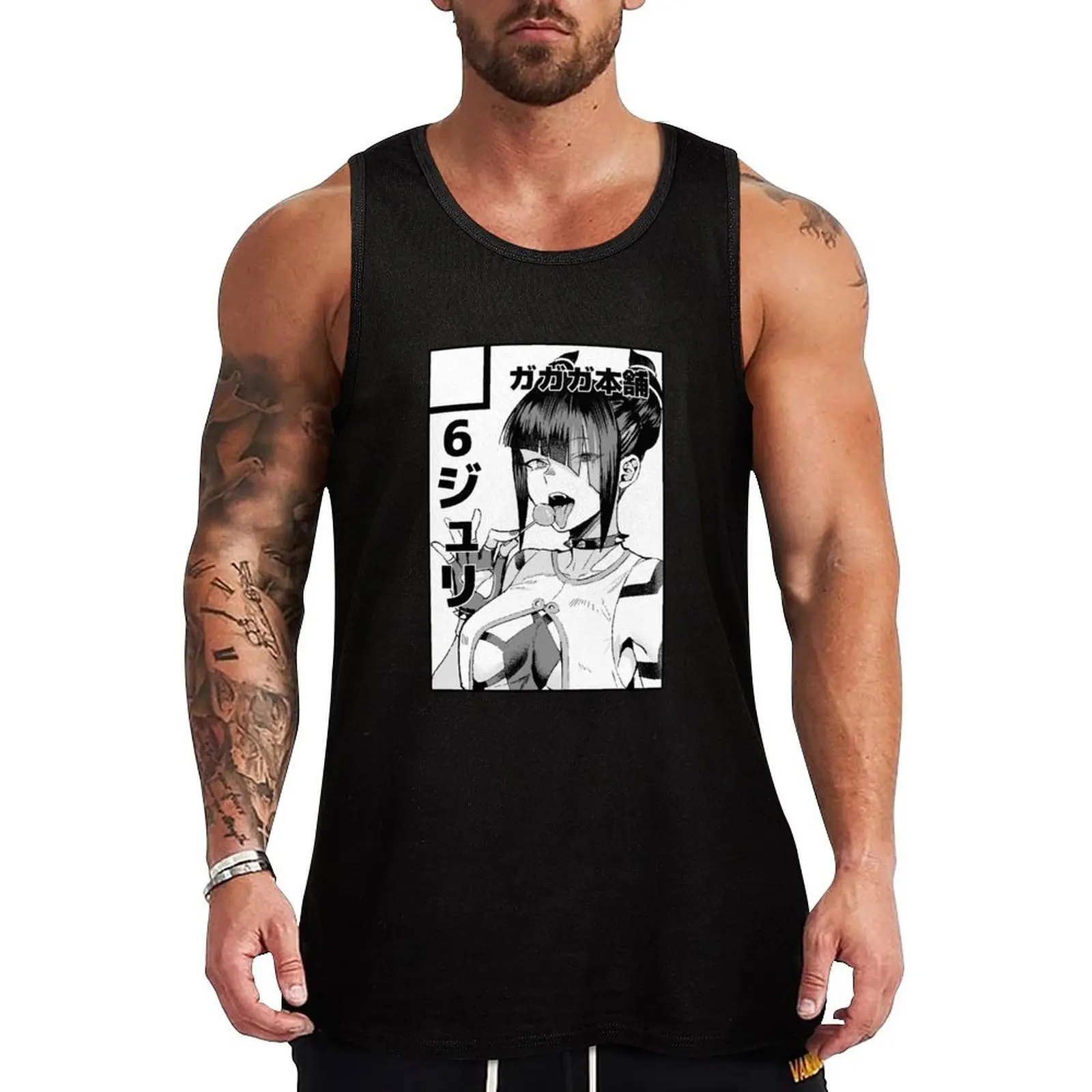 JURI ,Street Fighter 6 Tank Top Sweat Resistant Tank Top Moisture Wicking Gym Wear
