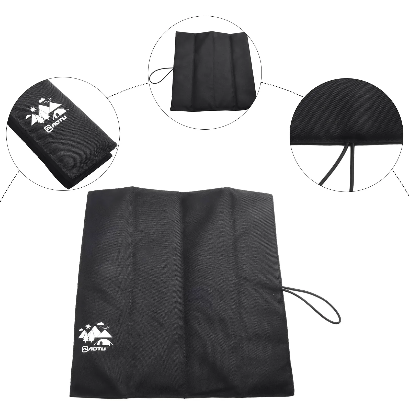 Compact Outdoor Folding Mat Portable Insulated Seat Pad with Moistureproof Design for Picnics Festivals and Hiking
