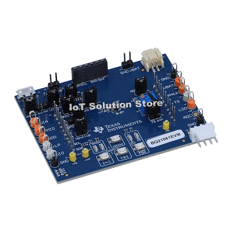 BQ21061EVM I2C controlled 1-cell 500-mA PowerPath linear battery charger with LDO evaluation module