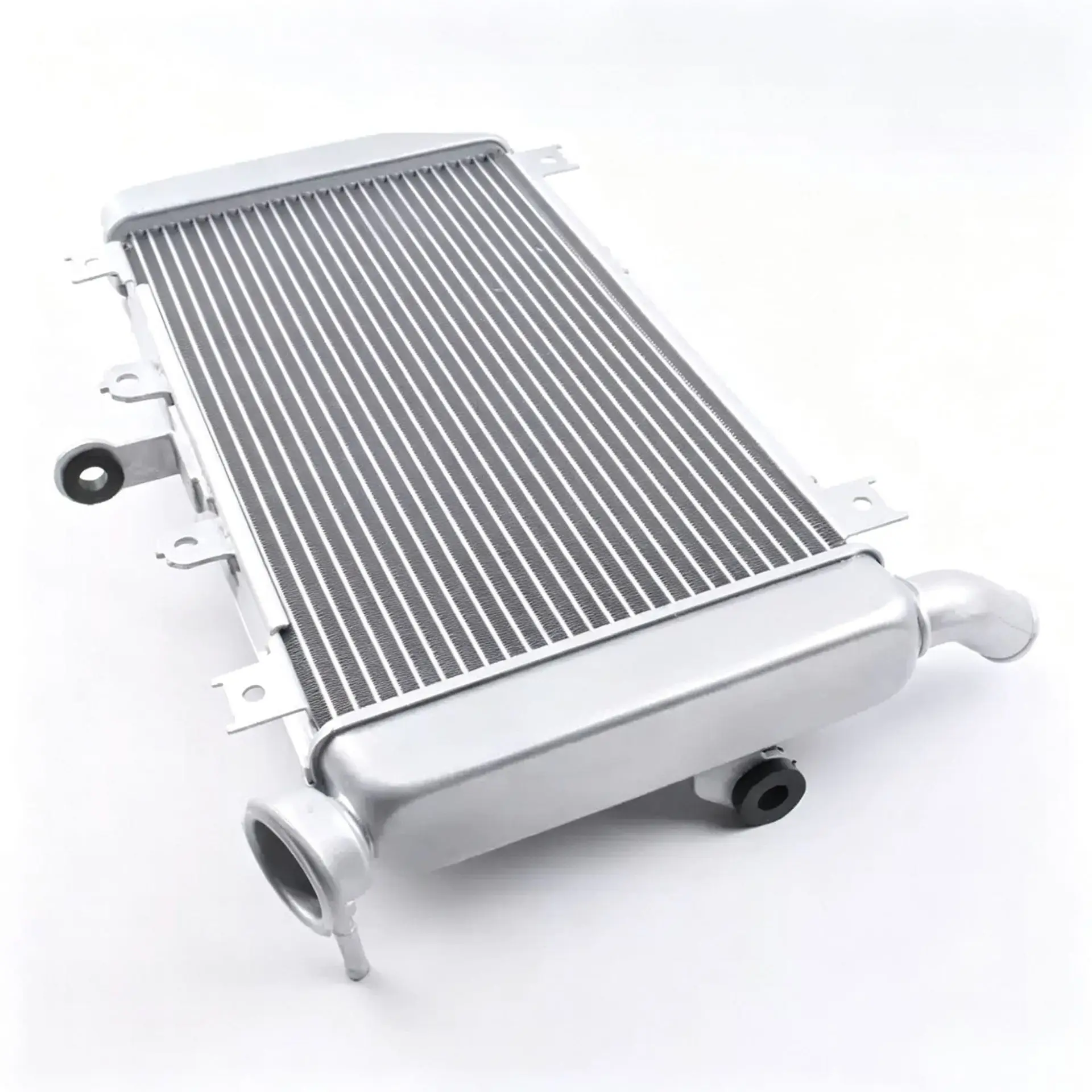 Motorcycle Radiator Assembly Water Tank Cooler Replacement for Kawasaki Ninja 400 2018-2023 Engine Cooling Radiator
