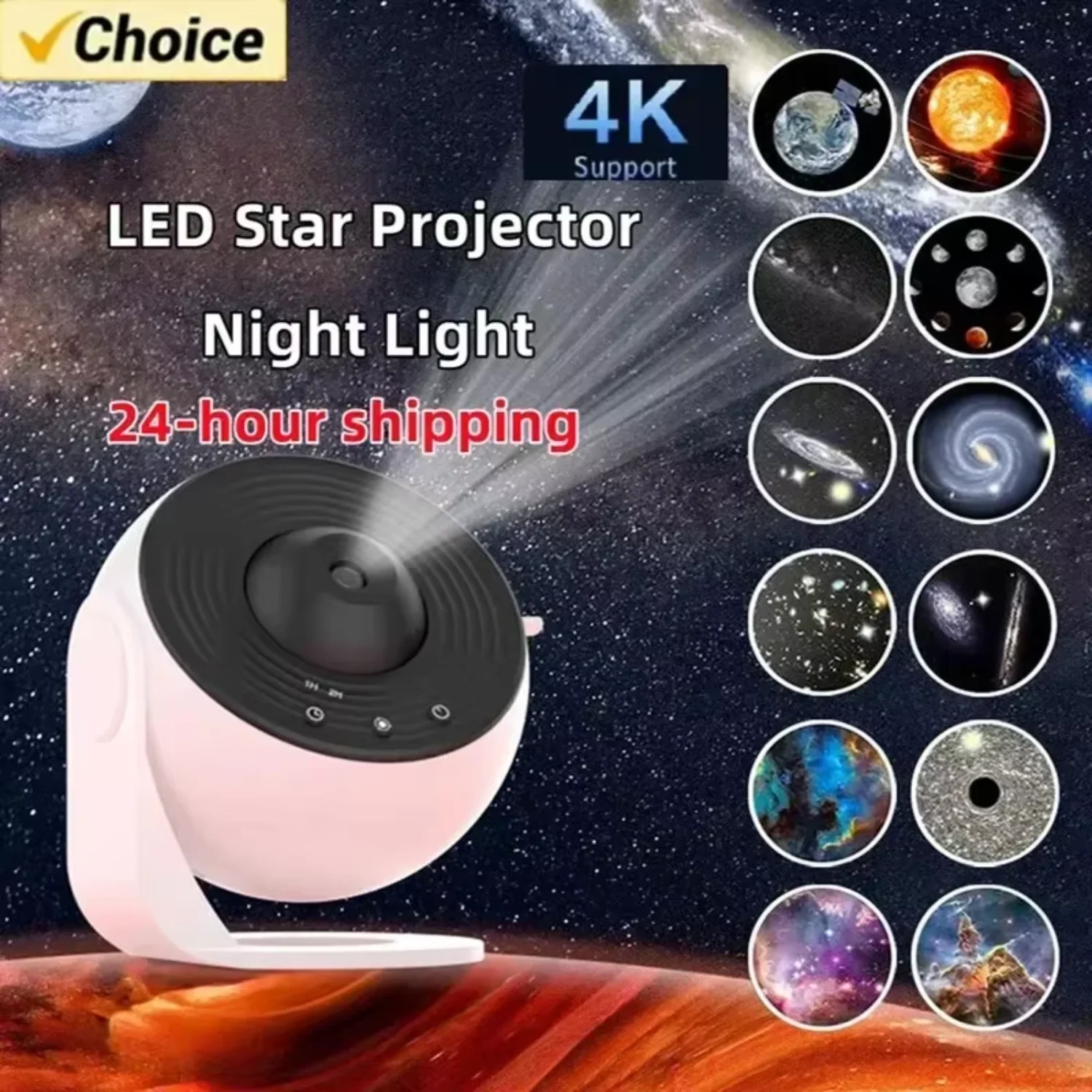 

13 in 1 Star Projector, Night Light Projector Starry Sky Projector ° Rotate Planetarium Lamp Bedroom ﻿