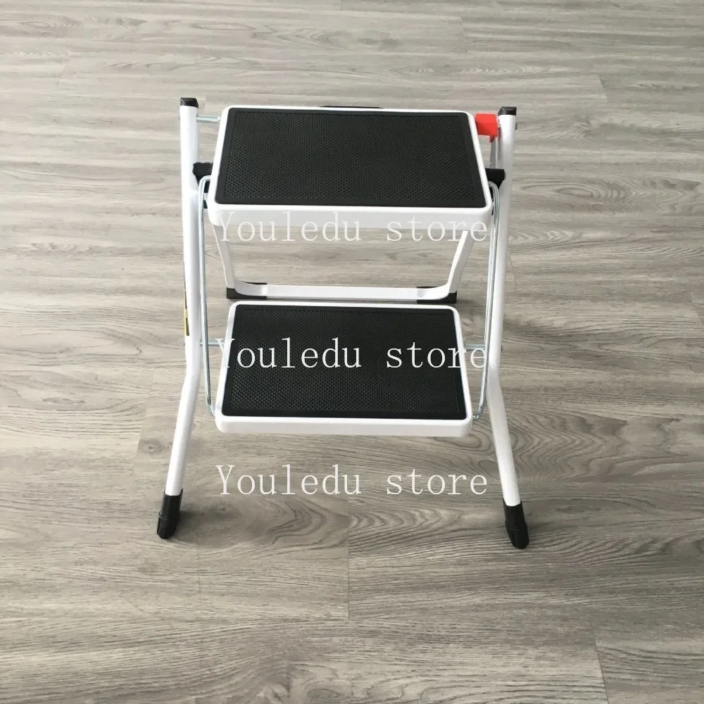 Two Step Iron Ladder/Step Stool/Staircase Chair/Mini Ladder Two Step Household Iron Ladder