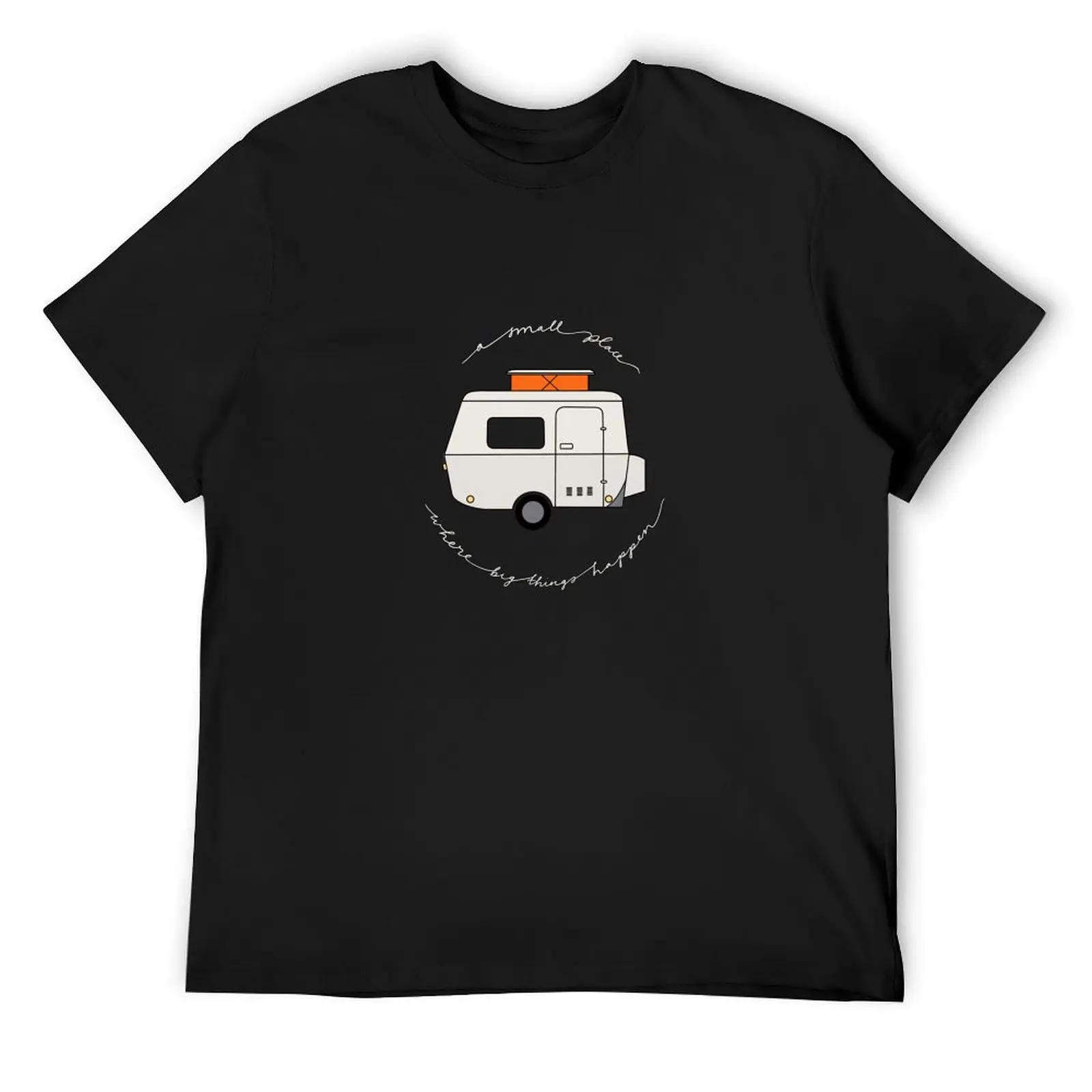 

A Small Place Where Big Things Happen - Red T-Shirt boys whites vintage graphic tee mens designer t shirt