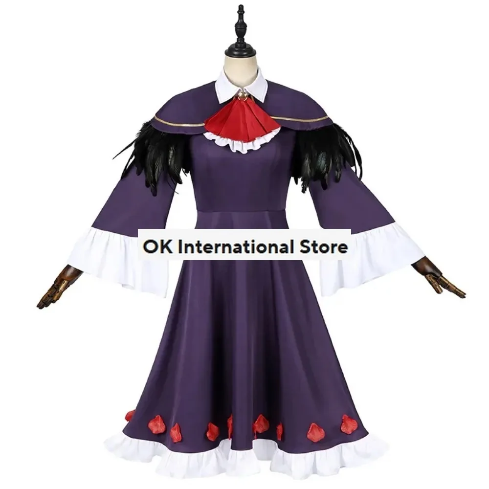 Puella Magi Madoka Magica Akemi Homura Cosplay Costumes Wig Dress Skirt for Halloween Party Event