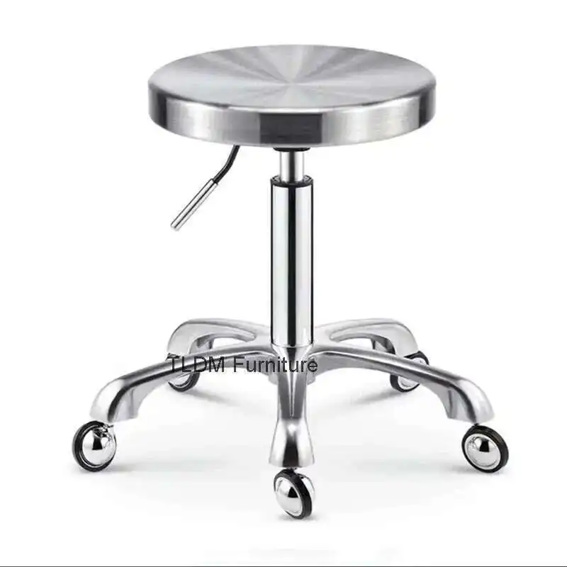 كراسي استقبال لصالون التجميل كرسي صالة الأظافر للنساء أثاث الأظافر منضدة الزينة Barberia Silla Barberia مرآة سبا الشعر