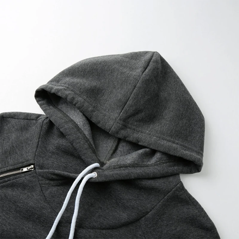 Slim Type Dress Popular Hoodie Hooded High Collar Women Long Sleeve Sweater