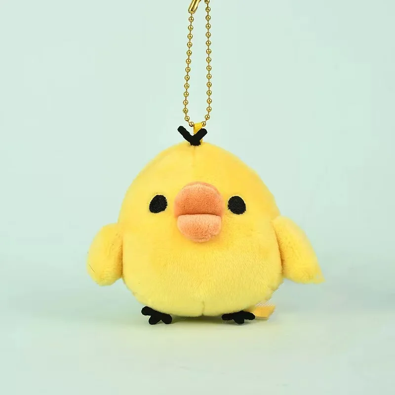 7CM Kawaii Cartoon Little Yellow Chicken Plush Toys Soft Animal Chicken Plushie Keychain Backpack Pendant Doll Kid Birthday Gift view 6