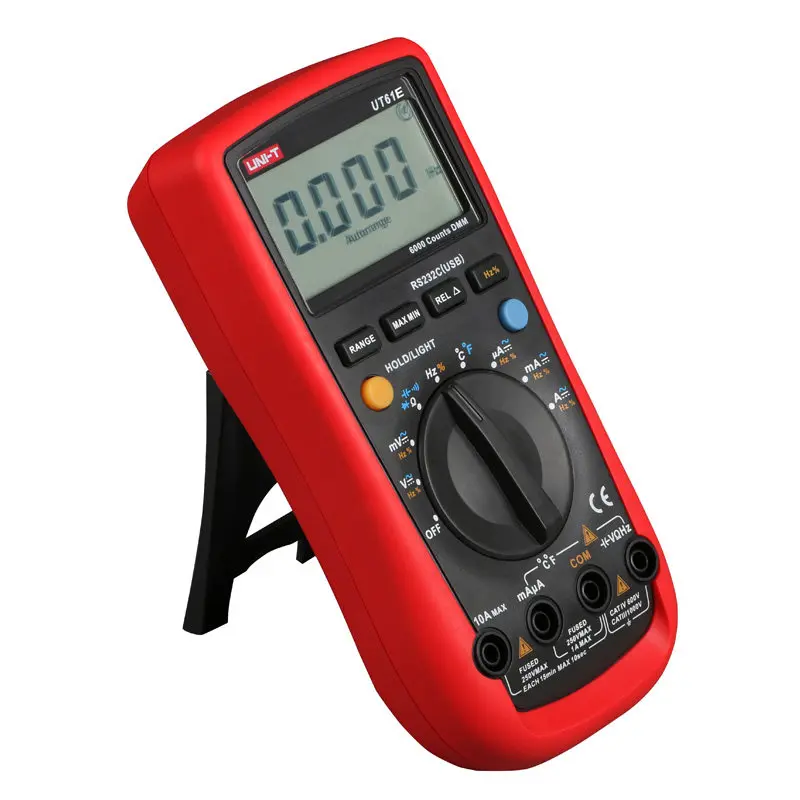 UNI-T UT61E 22000 Counts True RMS Digital Multimeter, Auto-Ranging 4.5 Digit Volt Meter with Backlight