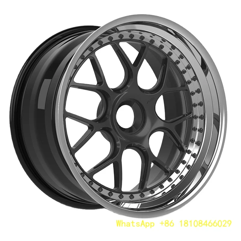 

18-26 Inch 2-Piece Deep Concave Spoke Forged Rims for High Performance Sports Cars