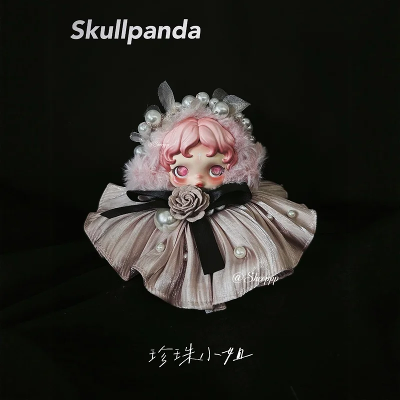 

Оригинальная одежда для куклы Pearl Miss Manxu Skullpanda Guangchi, одежда для садовой куклы, маленький стильный набор S второго поколения для детей