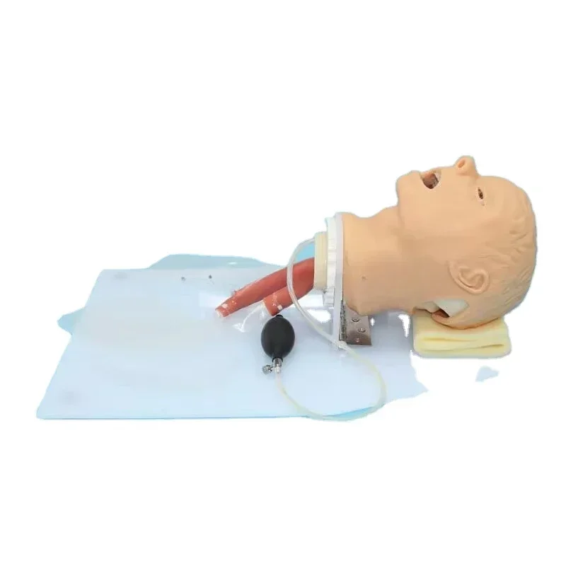 BIX-J50 Advanced medical Realistic Human Endotracheal  Trachea intubation Training Trauma Manikin Model