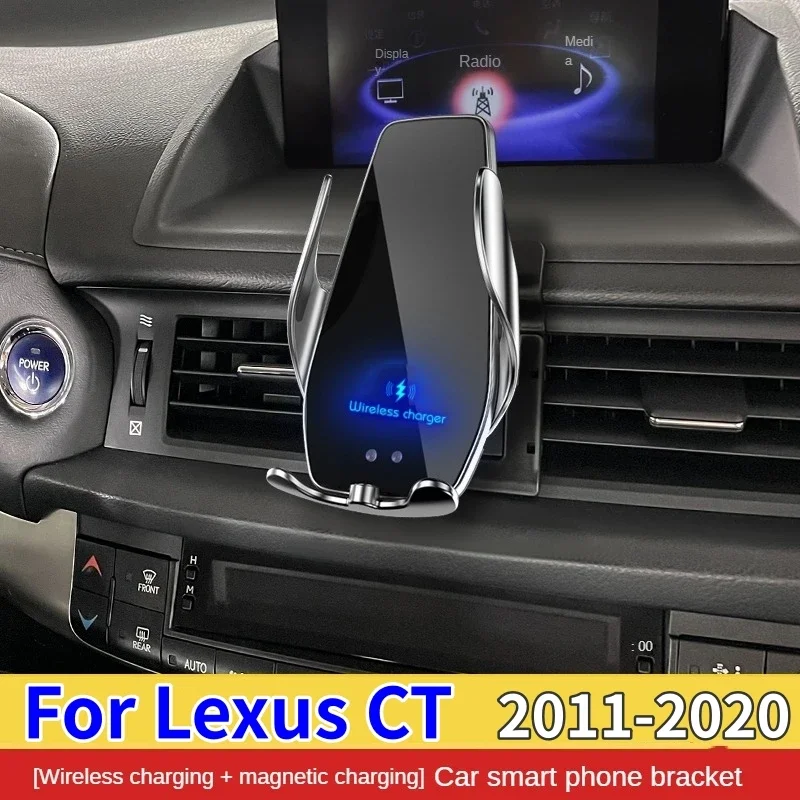 

2011-2020 For Lexus CT Mobile Phone Holder Wireless Charger Car Phones Mount Bracket GPS Support