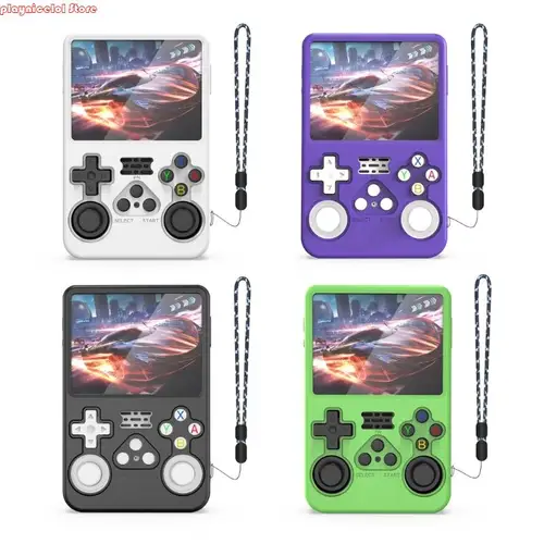 Imagen 1 del producto E8BA Cubierta protección caparazón a prueba choque para consola juegos R36s asegurando resistencia a los rasguños