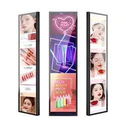 Mulit Size Stretched Bar LCD Display Android Wide Strip Shelf Display Screen Advertising Equipment For Shelves