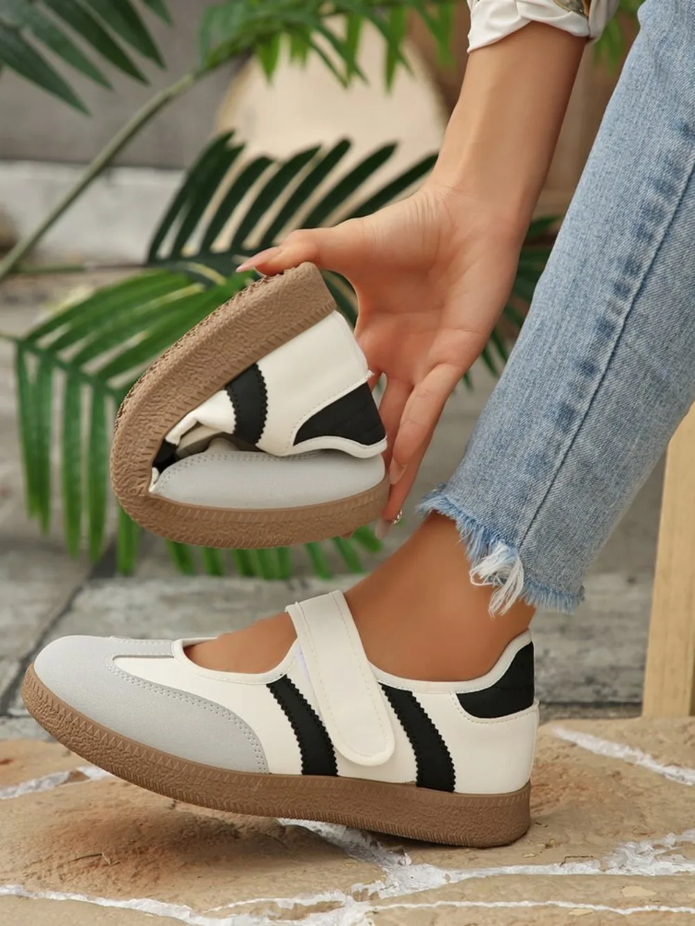 Damen Übergrößen Casual Sneakers 2026 Neue Slip-On Walkingschuhe Frühling Herbst Weiche Sohle Boardschuhe für Frauen Zapatos De Mujer – Detail 21